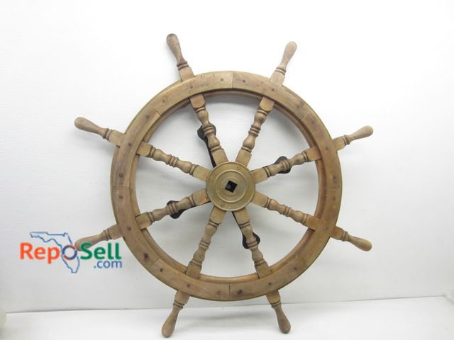 Lot 31-5365 - Sailboat Wheel 36.5" Wide