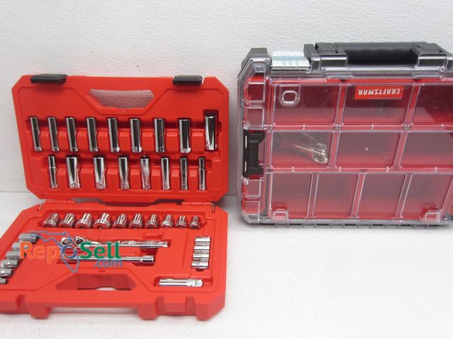 Lot 31-1455 - Craftsman 40pc Mechanics Set and Hardware Index