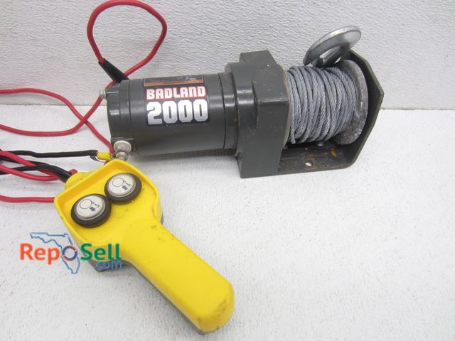 Lot 31-4531 - Badland 2000 Winch - Untested/Needs to be Hardwired