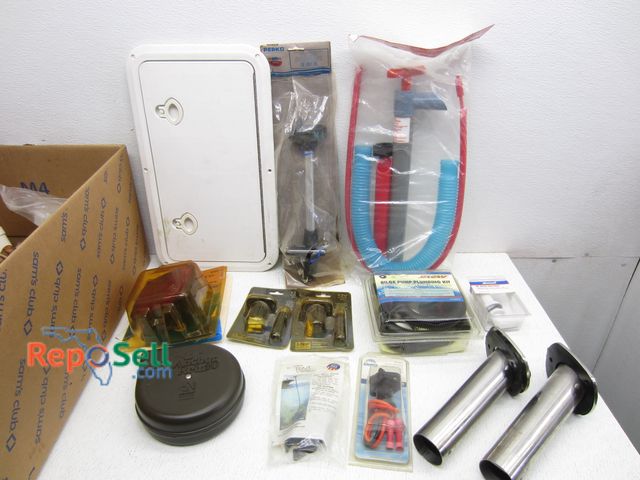 Lot 31-6195 - Lot Of Assorted Boat Parts And Acces, Many NOS