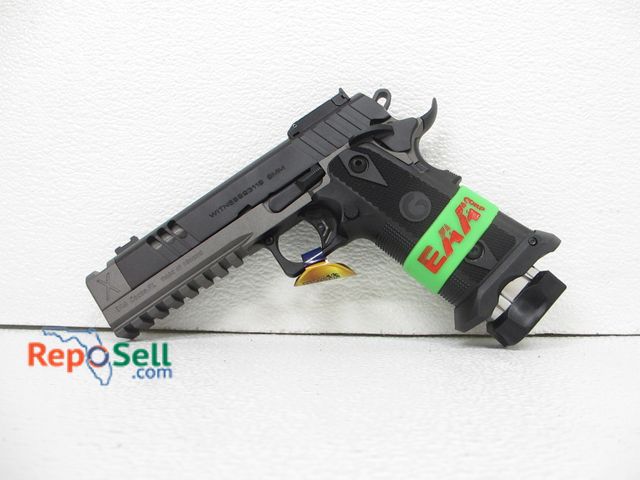 Lot 31-2071 - New EAA Witness 2311 Match X 9mm with (2) 20rnd Mags, Cooler, 5" Barrel - Summer Sizzle Package - Se...