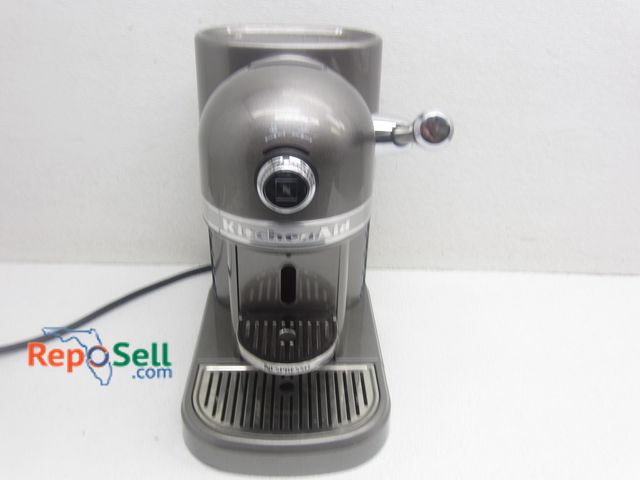 Lot 31-9213 - Kitchen Aide Nespresso Maker - Powers On/Missing Pod Collection Piece
