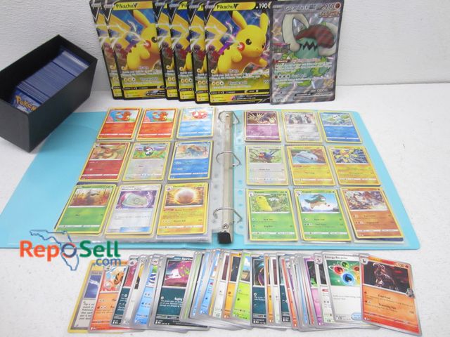 Lot 31-9452 - Pokemon Card Collection with Binder 2020, 21, 25, etc. - All Sales Final