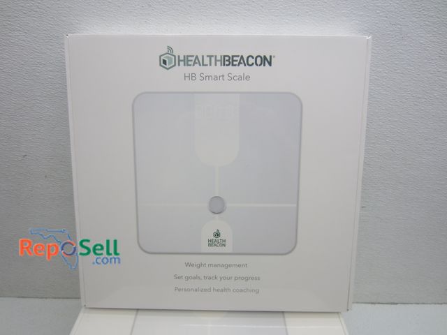 Lot 31-2322 - (4) New Health Beacon HB Smart Scale - Connects to Phone, Has Batteries