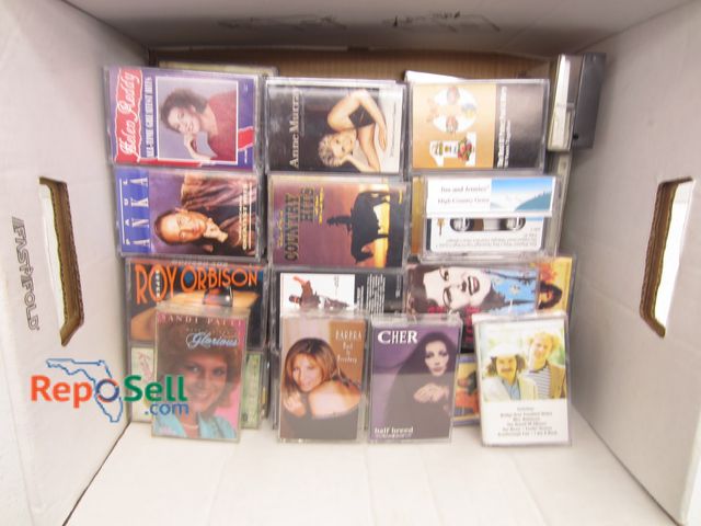 Lot 31-9220 - Approx (80) Assorted Cassette Tapes