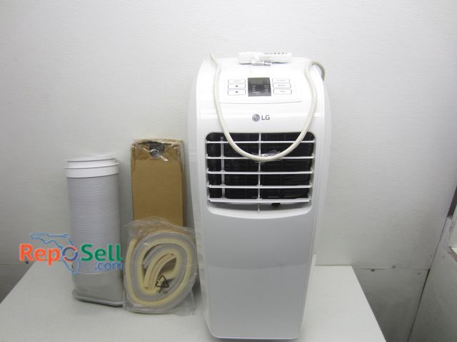 Lot 31-9426 - LG Portable A/C Unit 8000 BTU with Remote - Powers On/Cools