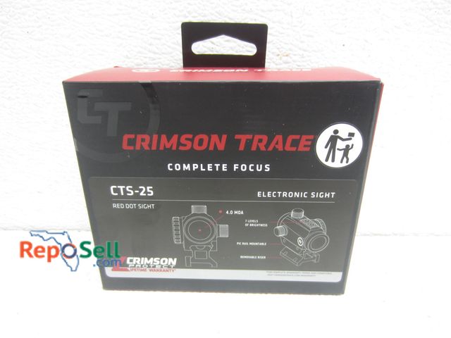 Lot 31-6218 - Crimson Trace Red Dot Sight CTS-25