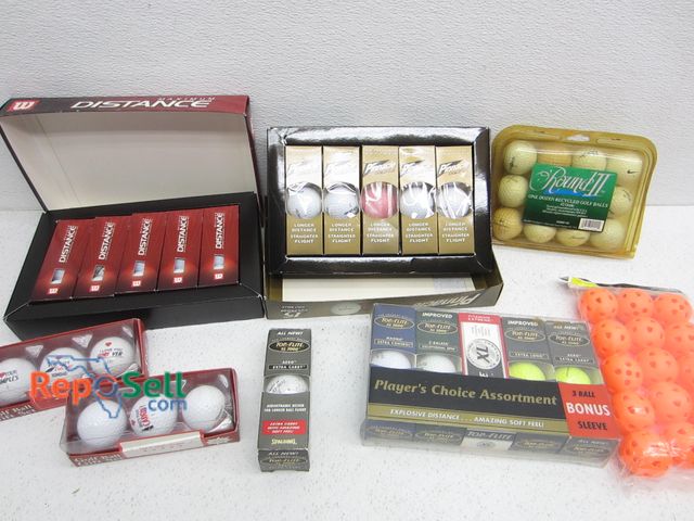 Lot 31-2389 - Assorted Golf Balls - Most New in Box