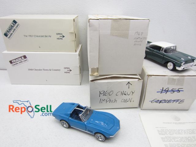 Lot 31-1232 - (5) Metal Die Cast Cars Some with COA