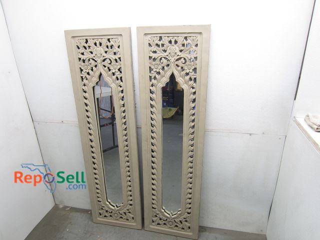 Lot 31-5345 - (2) Decorative Mirrors 59"x17"