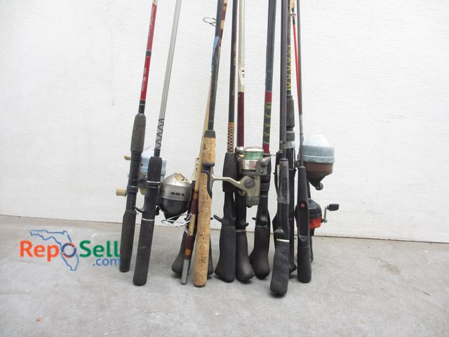 Lot 31-3228 - (15) Fishing Rods &amp; (5) Reels