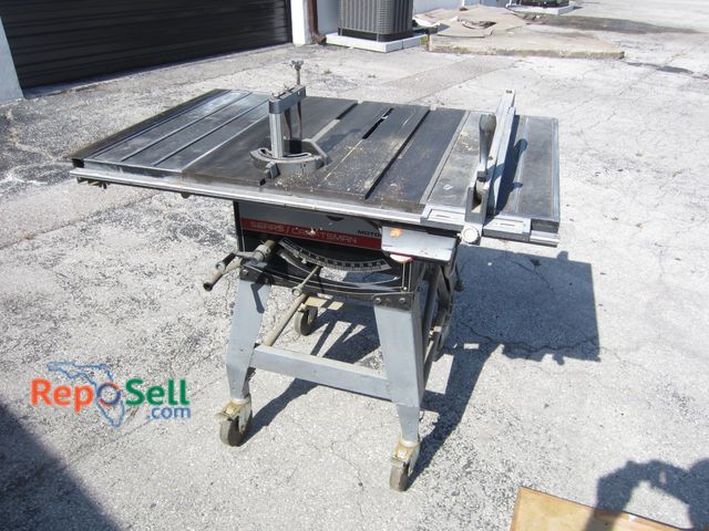 Lot 31-6083 - Sears/Craftsman 12" Table Saw - Powers On