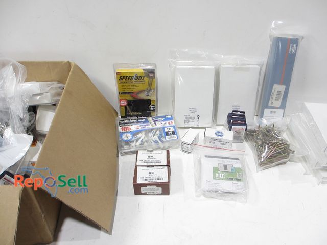 Lot 31-8243 - Lot of New Door Hardware: Screws, SSX, Nemef, etc.