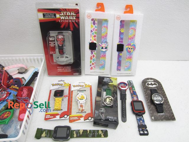 Lot 31-7315 - Kids Watches - Some New, Some Used