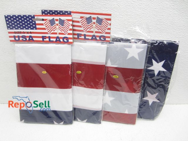 Lot 31-3088 - (4) Old Glory American US Flags, 3'x5'