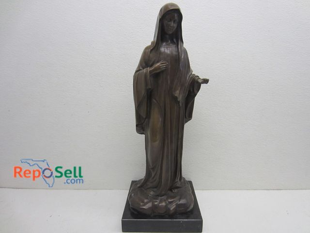 Lot 31-5380 - Bronze Sculpture Signed by Artist "Rubin" Stands 23" Tall.