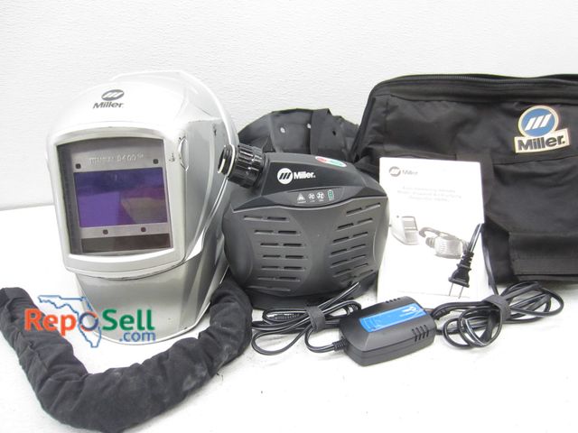 Lot 31-9255 - Miller Auto-Darkening Welding Helmet (Needs New Hose With Respirator - Power On