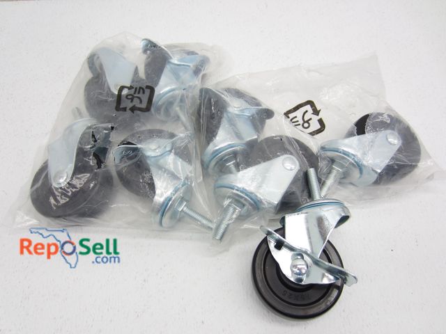 Lot 31-1128 - (8) 3" Swivel New Castors