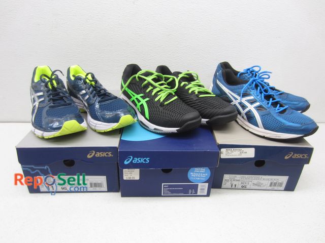 Lot 31-1202 - (3) Men's Asics Shoes with Box (show little to no wear)  Size 11