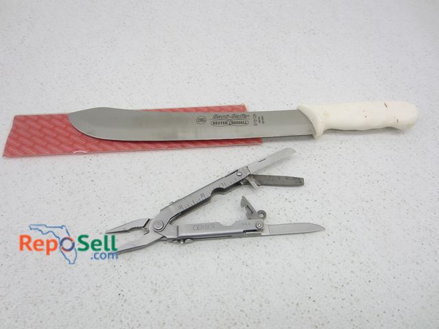 Lot 31-2385 - Gerber Pocket Tool &amp; Dexter Russell Knife S112
