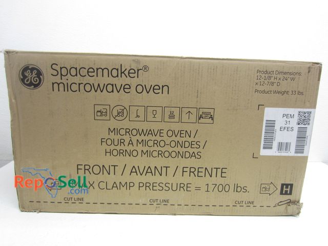 Lot 31-3408 - GE Spacemaker Microwave Oven - Appears New