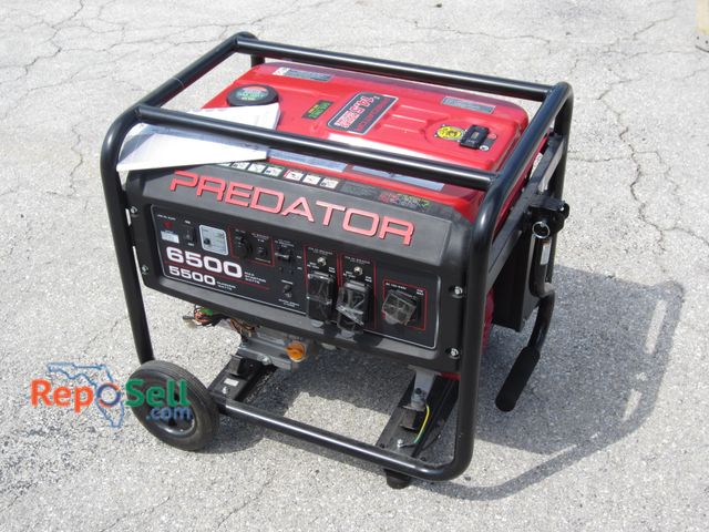 Lot 31-9054 - Predator 6550/5500 Gas Generator, Has Compression