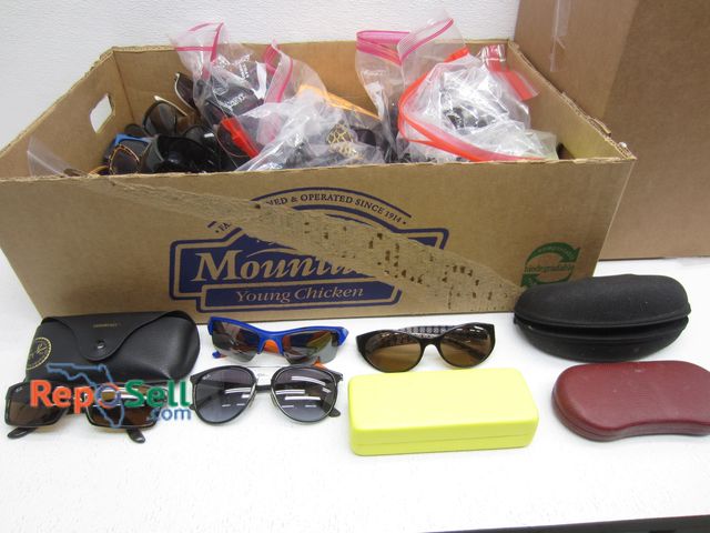 Lot 31-4050 - Over (100) Pairs Reader Glasses And Sunglasses With Some Cases