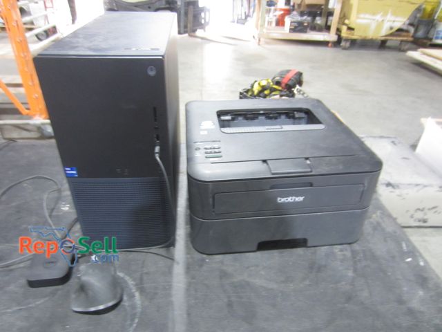 Lot 31-8122 - Computer Lot All Power On: XPS Intel Core i7 Tower, Brother Printer HLL2360