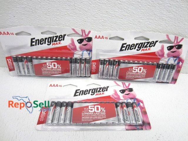 Lot 31-6101 - (48) 2023 Energizer AAA Batteries