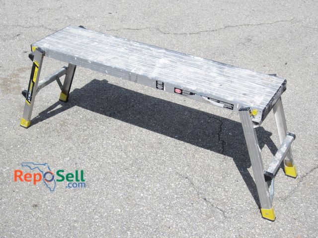 Lot 31-9051 - Gorilla Ladders Slim Fold 4' Aluminum Work Platform