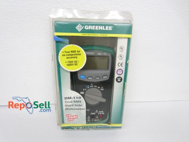 Lot 31-1385 - New Greenlee DM-110 Multimeter