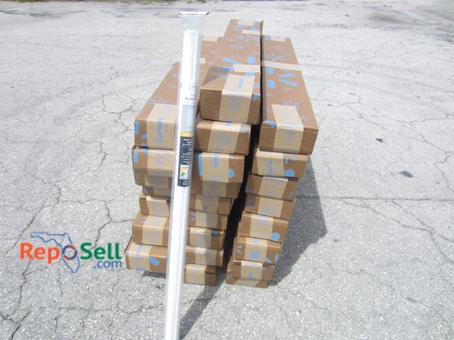 Lot 31-4503 - (25) White Tear-to-Fit Light Filtering Window Shades, 25"W to 37.25"W / 37.25"W x 72"L