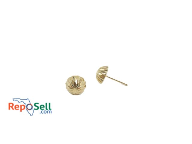 Lot 31-7023 - 14K Yellow Gold Stud Earrings (tiny) - 0.5g
