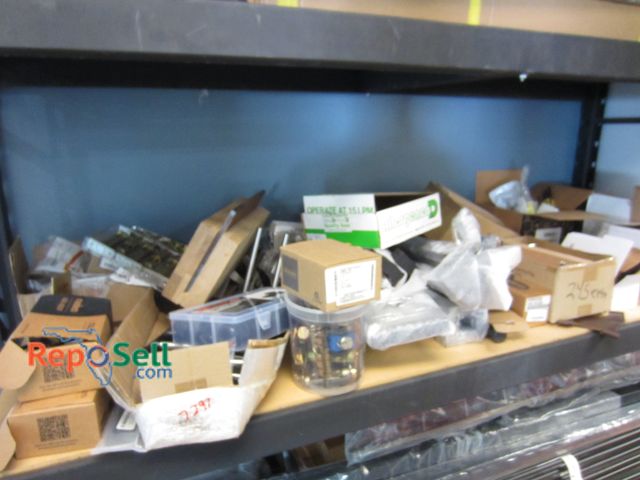 Lot 31-8301 - Contents of Shelf: Pick up Wednesday Door Handle Parts, Locks, Wine Rack Parts etc