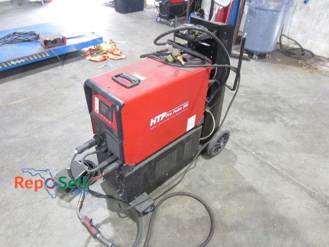 Lot 31-8010 - HTP Pro Pulse 300 Welder with Foot Pedal &amp; Gun - Powers On