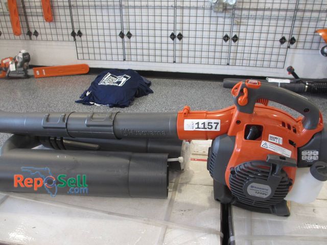 Lot 31-1157 - New Husqvarna 125BV Gasoline-Powered Blower With Attachments. Includes Multiple Attachments For Vers...