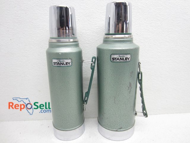 Lot 31-9558 - (2) Stanley Thermos By Aladdin: 1/2 Gallon And 1 qt