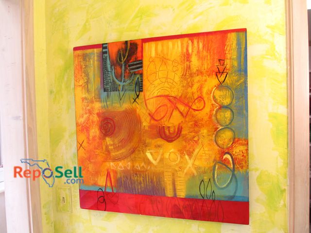 Lot 31-1362 - "Love &amp; Passion #8" on Paint on Wood by Janet O'Neil, 28x28" (#24.5)