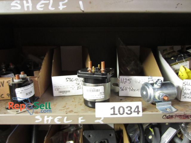 Lot 31-1034 - Solenoids Assorted 12V 36V 4 Terminal Electric Models
