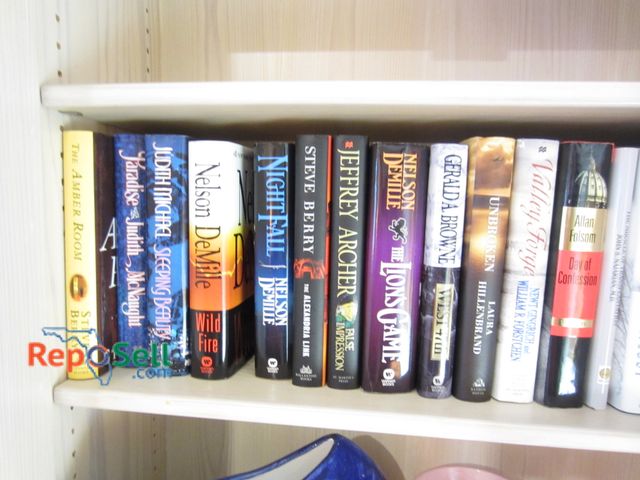 Lot 31-1280 - Approx. (12) Books: Newt Gingrich, Nelson Demille, etc.