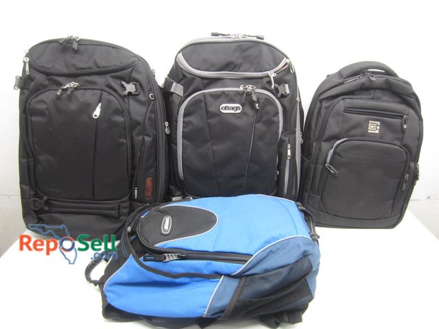 Lot 31-1063 - (4) Backpacks: (2) EBags, Athletech And BC