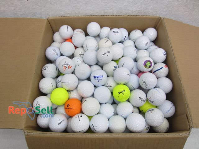 Lot 31-1210 - (300) Golf Balls: Callaway, TaylorMade, Titleist, Noodle, etc - All Playable Condition