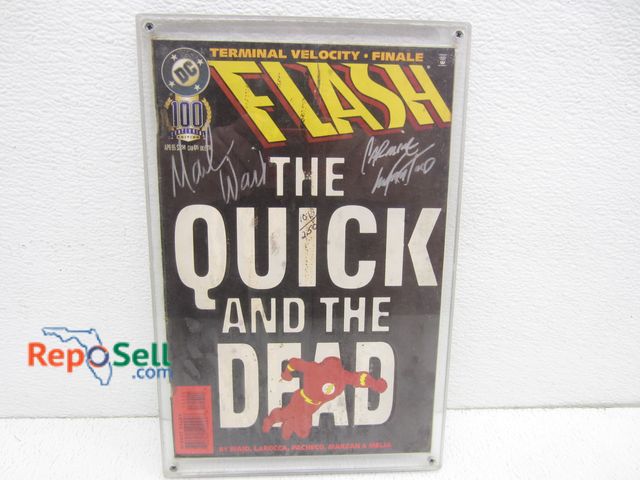 Lot 31-8369 - Signed &amp; Numbered 101/250 Flash "The Quick &amp; The Dead" with COA - Hard Plastic Cover