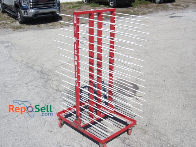 Lot 31-6250 - Richelieu Rolling Drying Rack  24" Wide x 36" Deep x 65" H