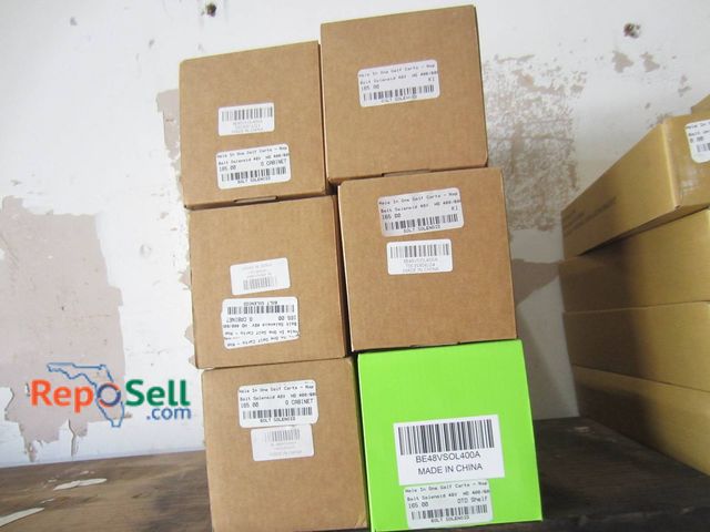 Lot 31-1149 - (12) New Bolt Solenoids PE-48VSOL400A HD 400/600 Golf Cart 48V