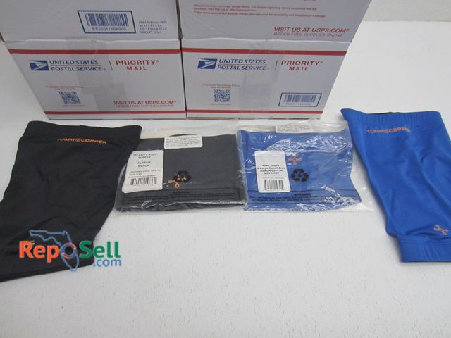 Lot 31-5430 - (99) Tommie Copper Knee Sleeves: (49) Blue &amp; (50) Black