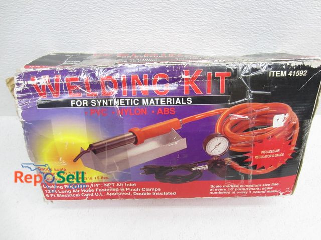 Lot 31-9565 - NOS Welding Kit For Synthetic Materials