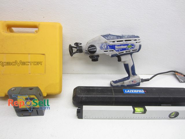 Lot 31-8404 - Robo Vector, Lazer Pro Level And Graco True Coat 360