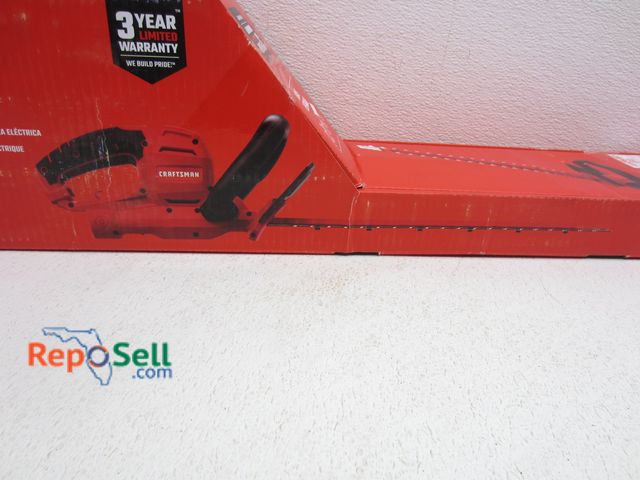 Lot 31-5135 - New Craftsman 3.8amp Hedge Trimmer w/Power Saw - CMEHTS8022