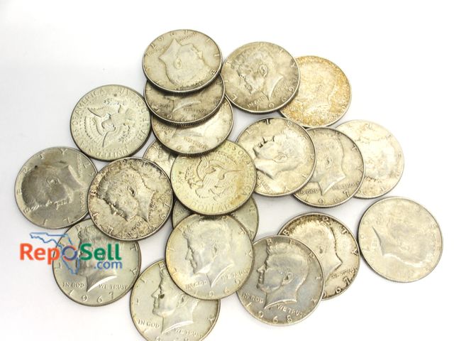 Lot 31-9021 - (20) 40% Silver Kennedy Half Dollars - 228g total